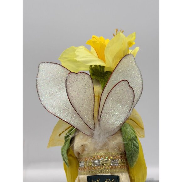 Mark Roberts Small Springtime Yellow Daffodil Flower Fairy 10 Inch - Picture 7 of 8